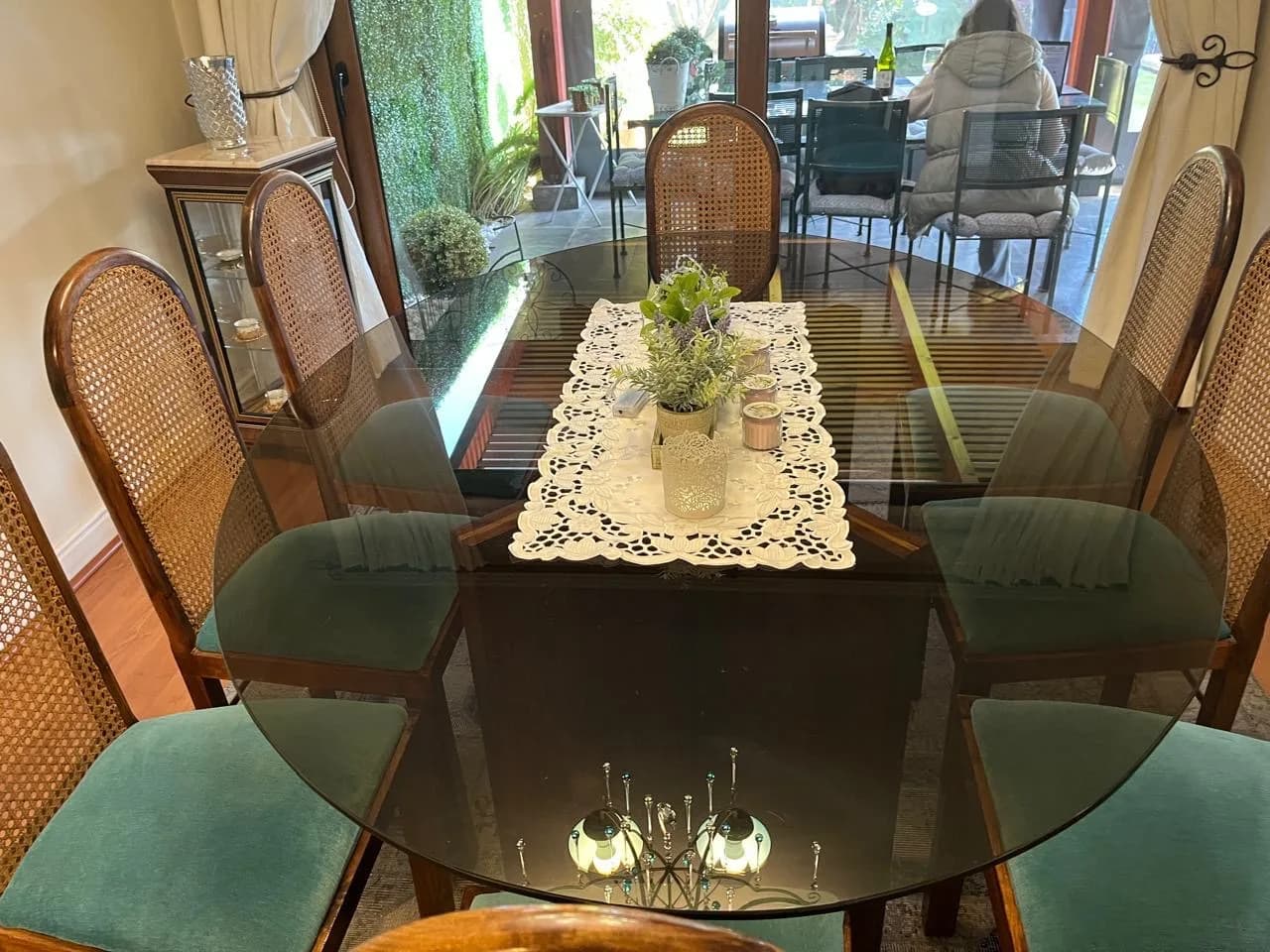 Comedor con 10 sillas de Ambrosio Montt. — vista 4