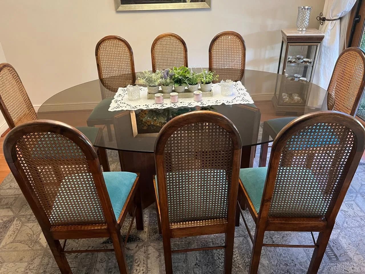 Comedor con 10 sillas de Ambrosio Montt. — vista 7