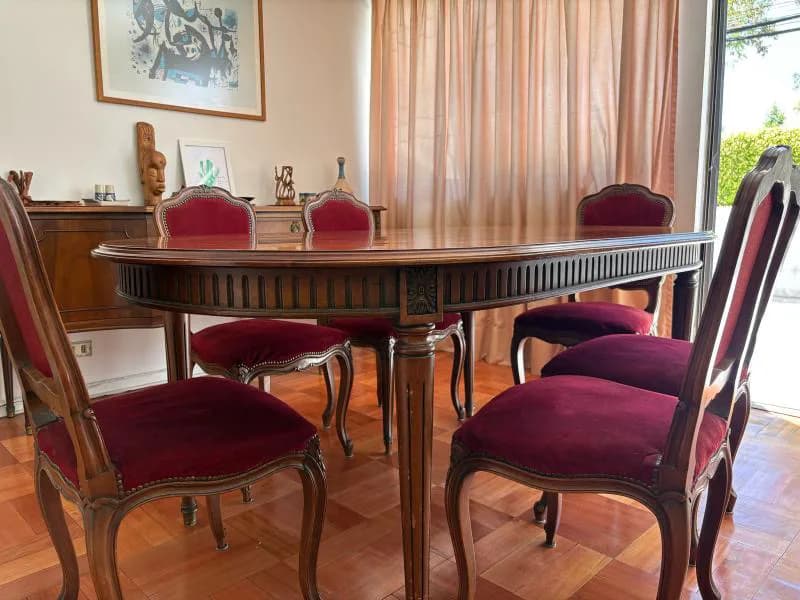 Comedor con 6 sillas, estilo Luis XVI — vista 6