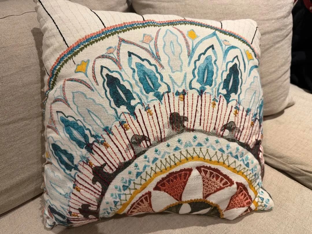 Conjunto de cojines Anthropologie, vienen con relleno. — vista 6
