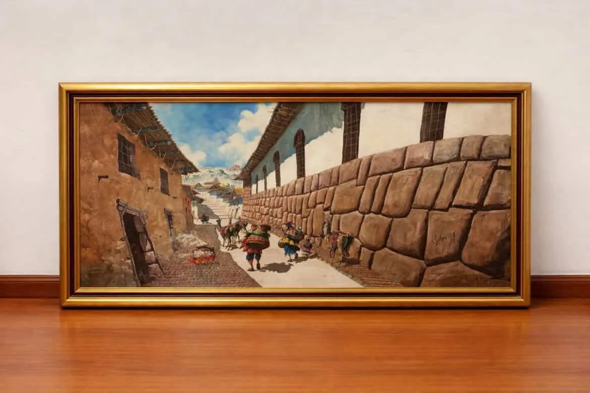 Cuadro al oleo de Yuki Yamamoto. — vista 4