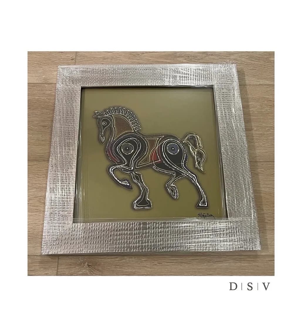 Dos cuadros de la artista Sol Guillon — Cuadros y arte