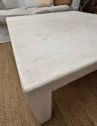 Mesa de centro madera maciza — vista 2