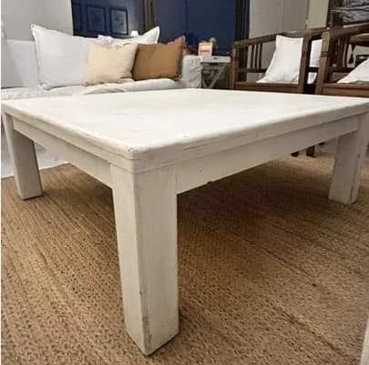 Mesa de centro madera maciza — vista 4