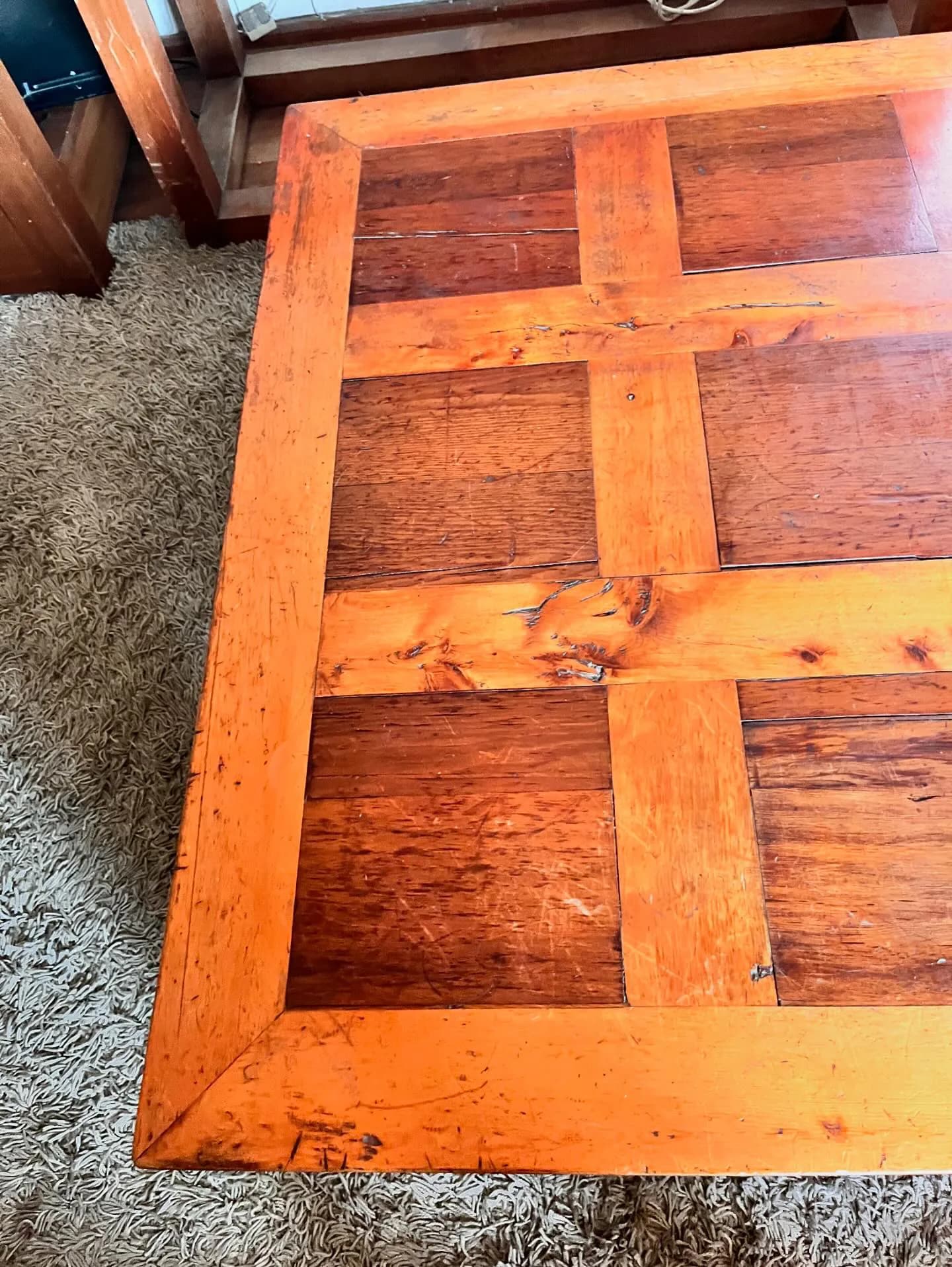 Mesa de centro madera Raulí — vista 5