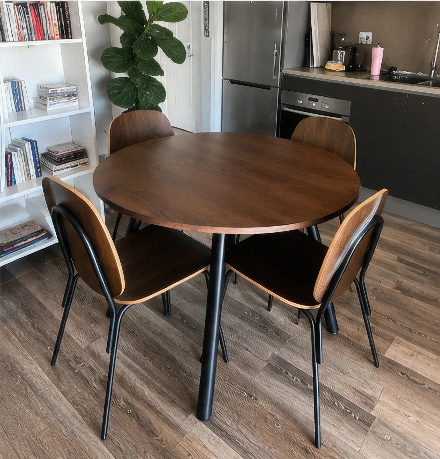 Mesa de comedor con 4 sillas. — vista 5
