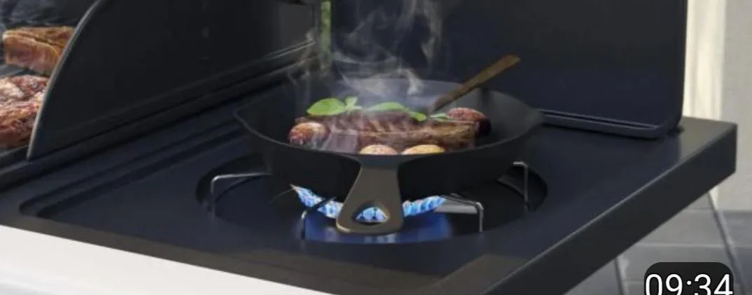 Parrilla a gas modelo Dakota de Mr. Beef. — vista 3