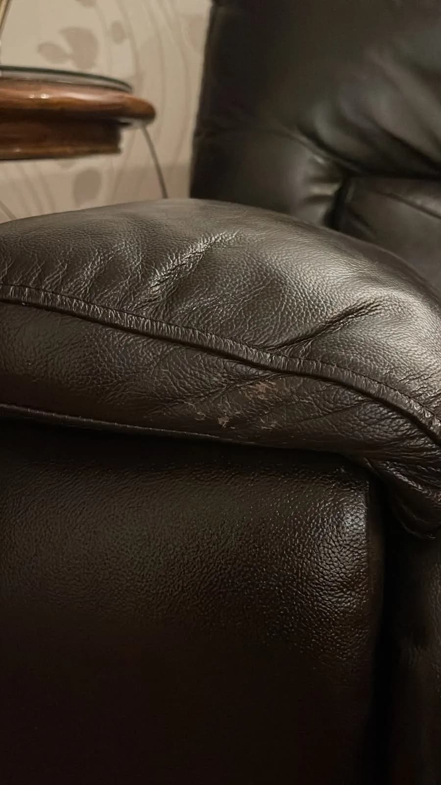 Sofa reclinable Rosen, 100% cuero. — vista 6