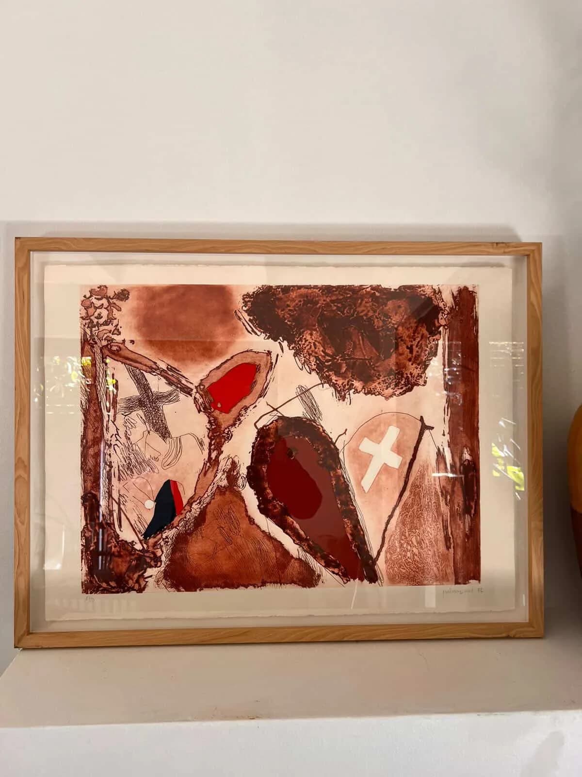 Precioso grabado de Josep Guinovart. — vista 2
