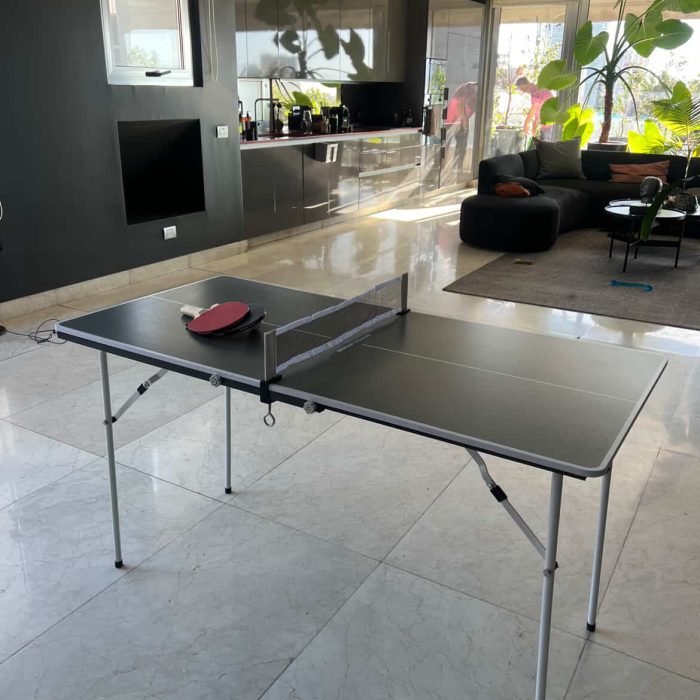 Mesa de ping pong.