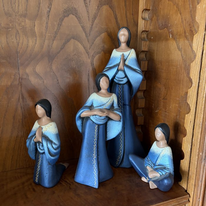 Mujeres de ceramica.