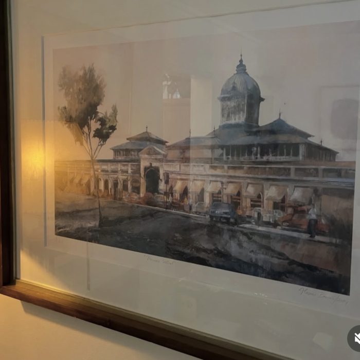 Acuarela editada de Alvaro Bindis.